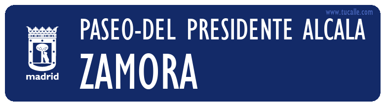 cartel_de_paseo-del-presidente alcala-zamora_en_madrid